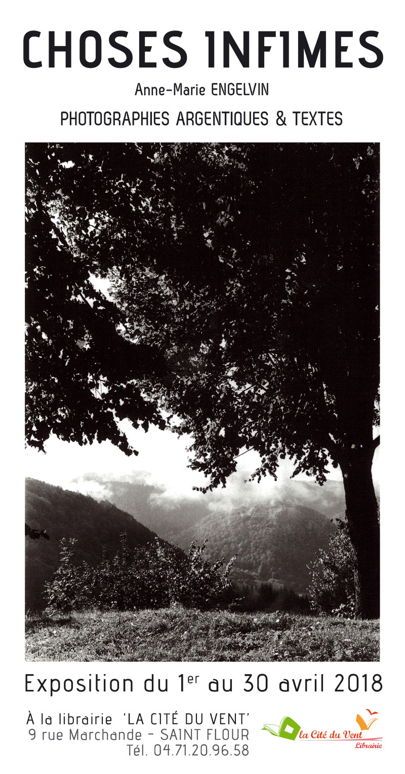 Exposition photo Anne Marie Engelvin - avril 2018 - Saint Flour